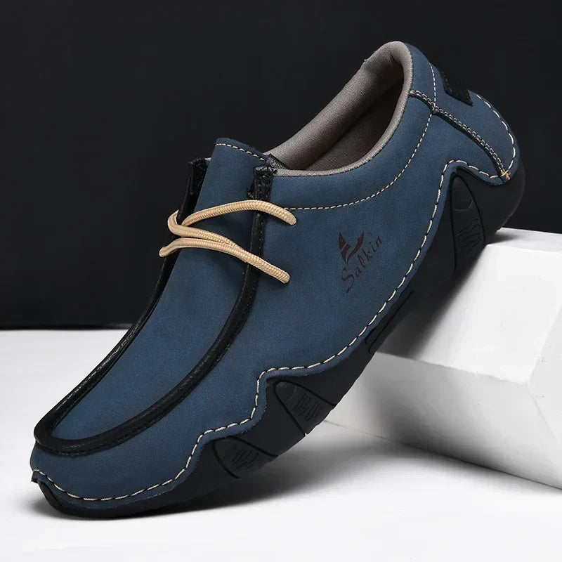 ZAPATOS ORTOPÉDICOS DE CUERO CON AJUSTE PRECISO