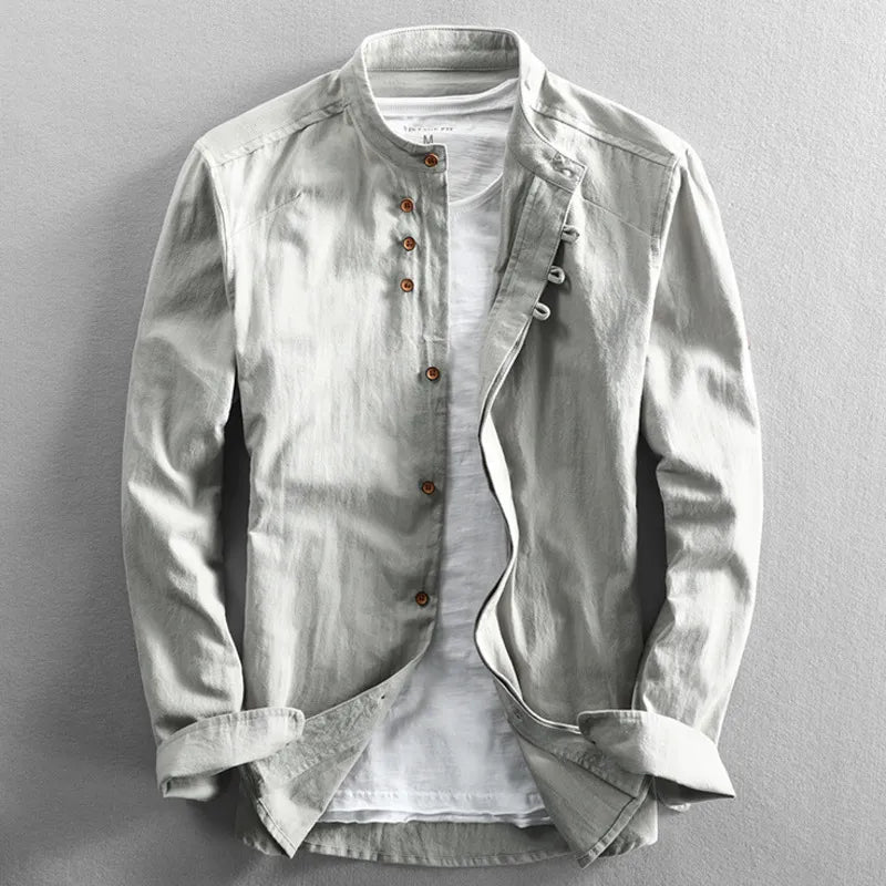 CAMISA DE HOMBRE INSPIRADA EN JAPÓN