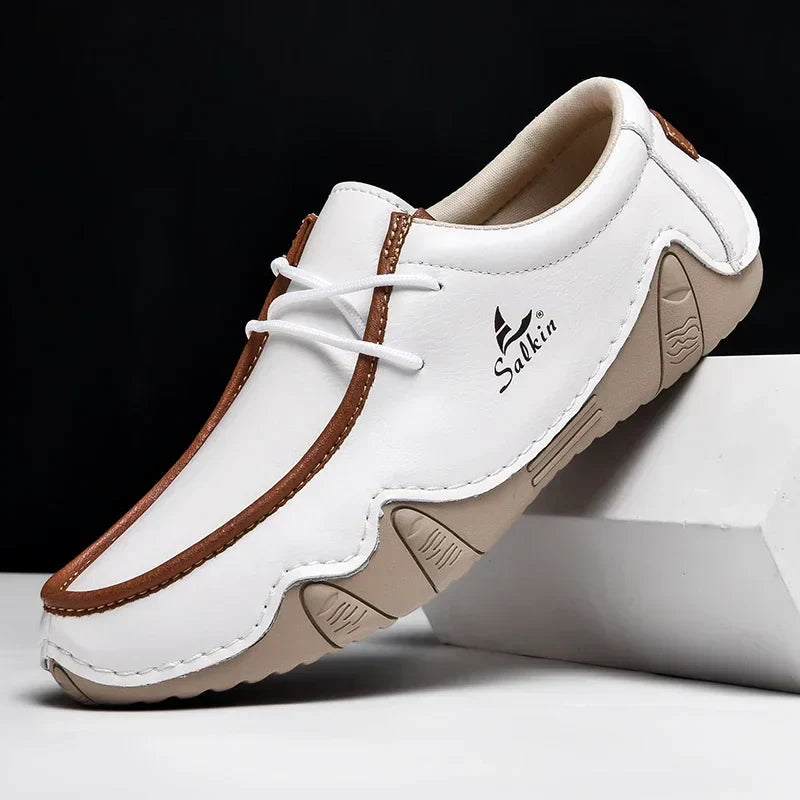 ZAPATOS ORTOPÉDICOS DE CUERO CON AJUSTE PRECISO