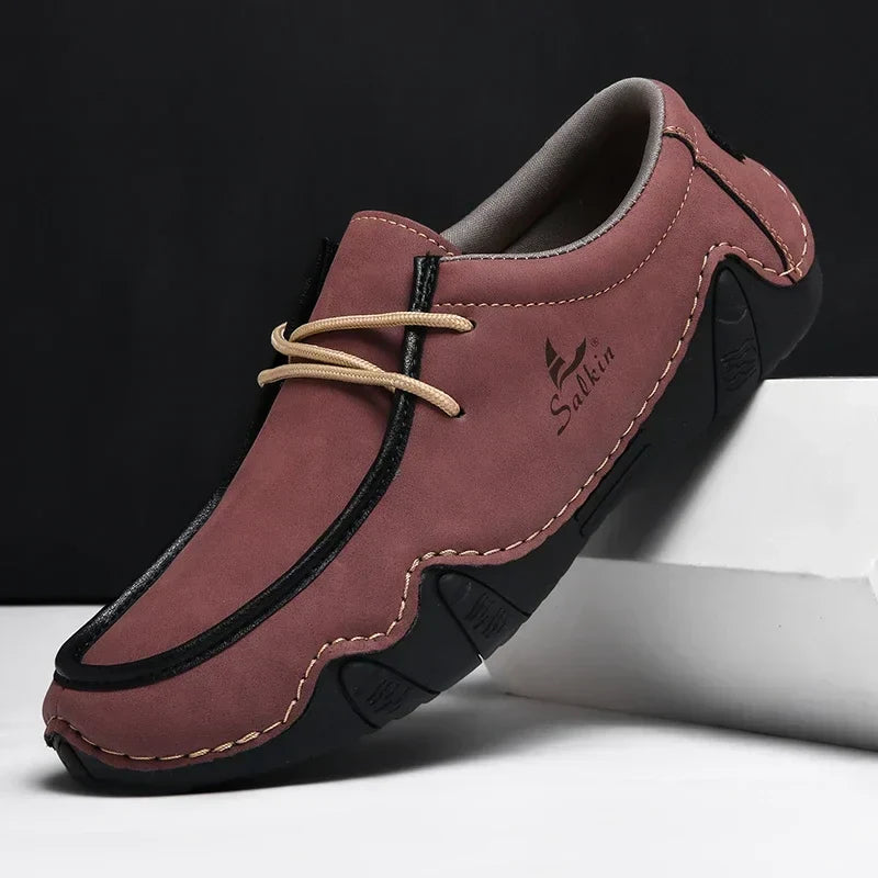 ZAPATOS ORTOPÉDICOS DE CUERO CON AJUSTE PRECISO