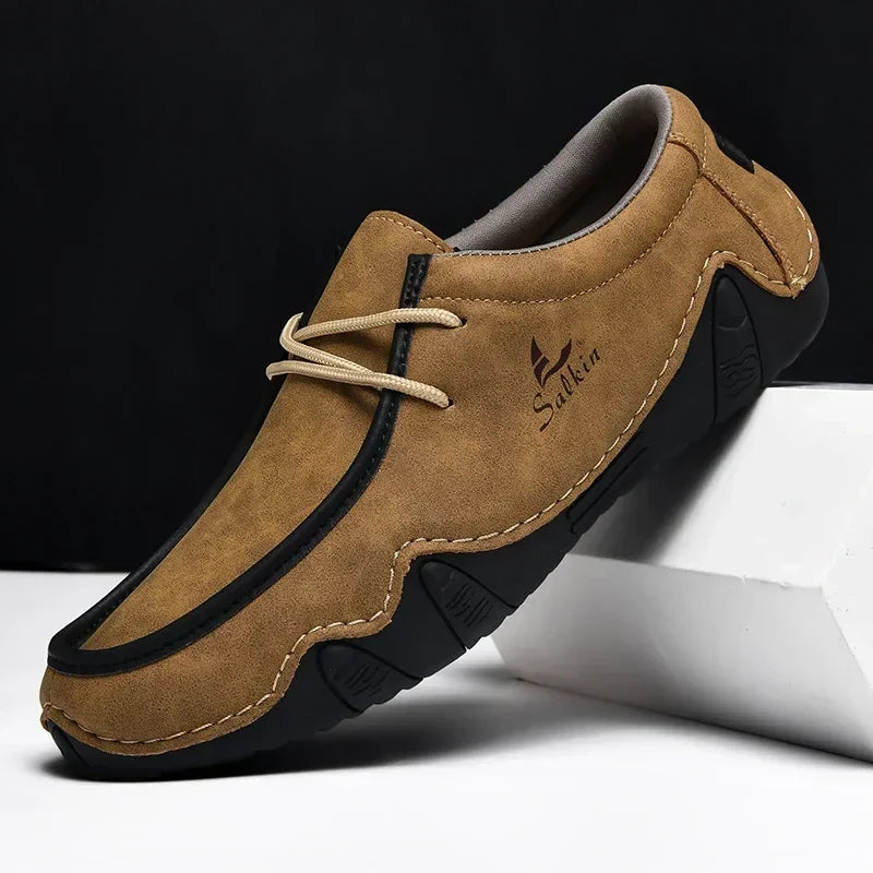 ZAPATOS ORTOPÉDICOS DE CUERO CON AJUSTE PRECISO
