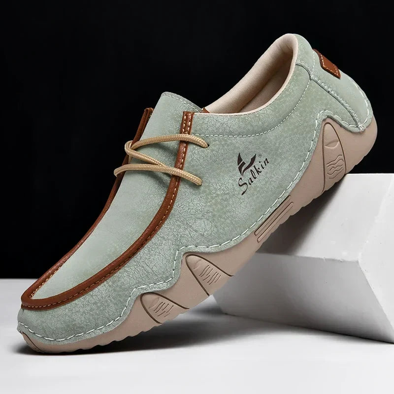 ZAPATOS ORTOPÉDICOS DE CUERO CON AJUSTE PRECISO