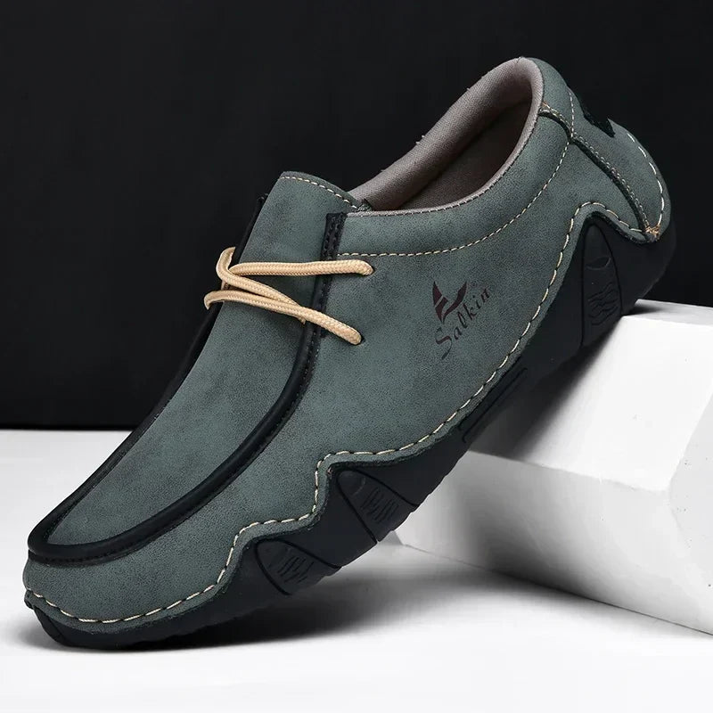 ZAPATOS ORTOPÉDICOS DE CUERO CON AJUSTE PRECISO