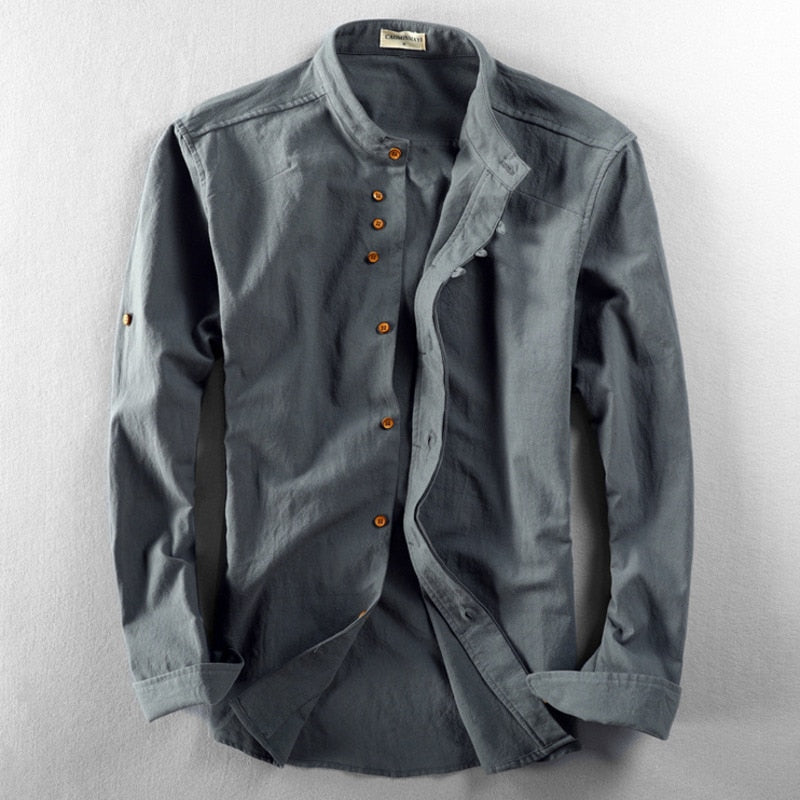 CAMISA DE HOMBRE INSPIRADA EN JAPÓN