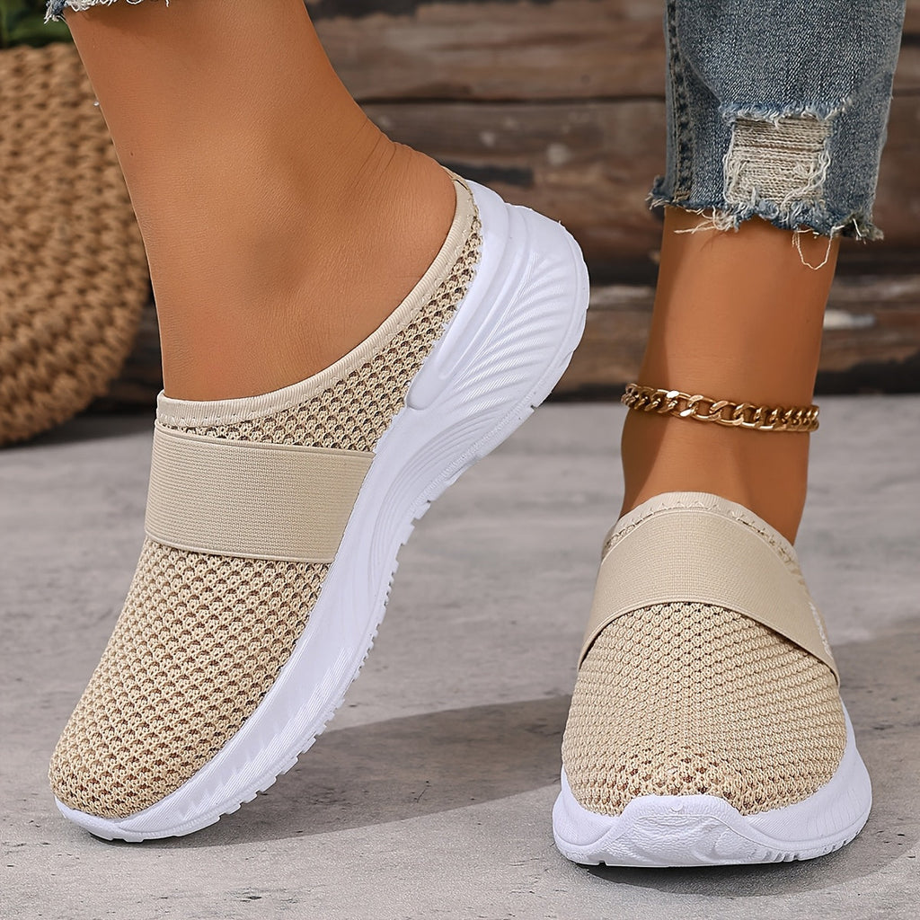 Zapatillas Mules Malla Transpirable Nicole
