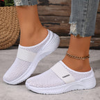 Zapatillas Mules Malla Transpirable Nicole