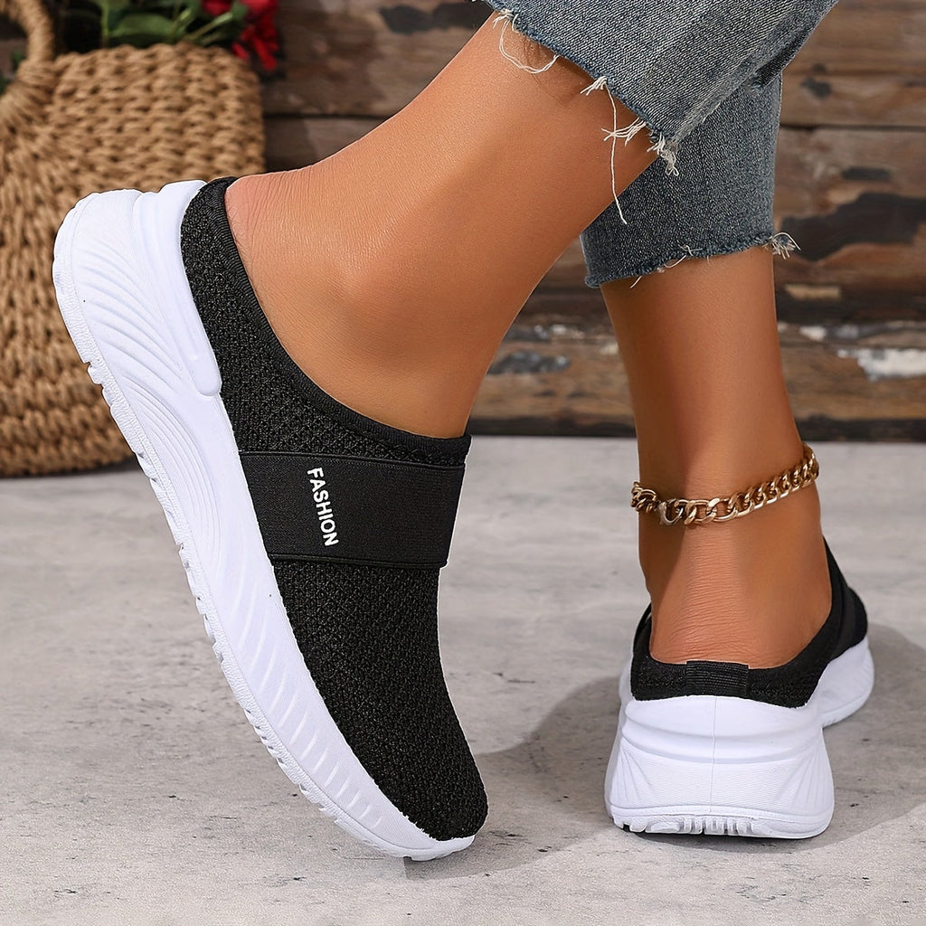 Zapatillas Mules Malla Transpirable Nicole