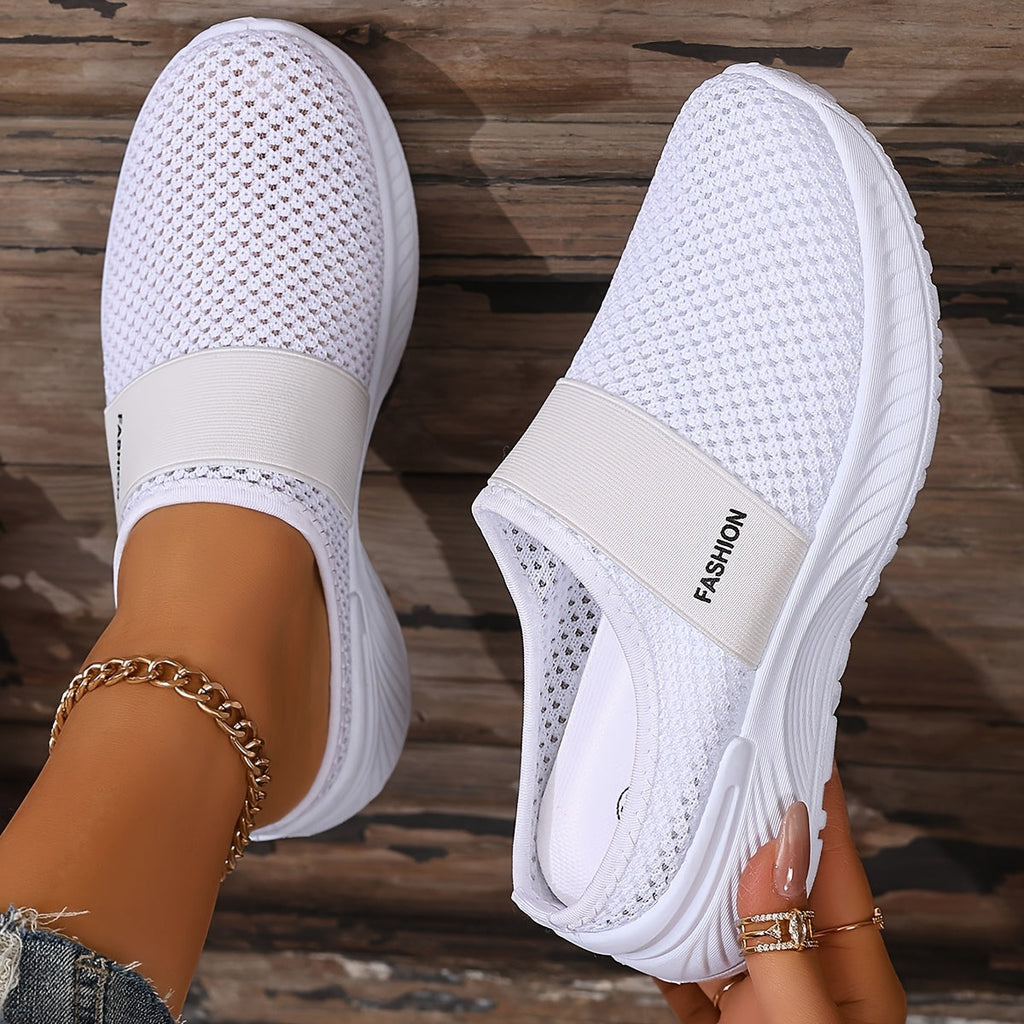 Zapatillas Mules Malla Transpirable Nicole