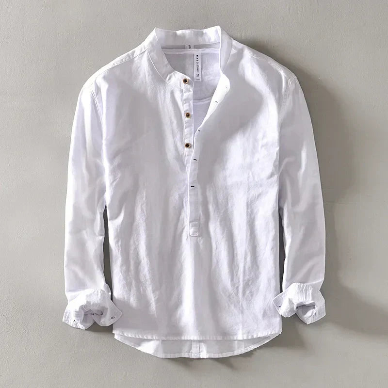 CAMISA DE LINO PARA HOMBRE