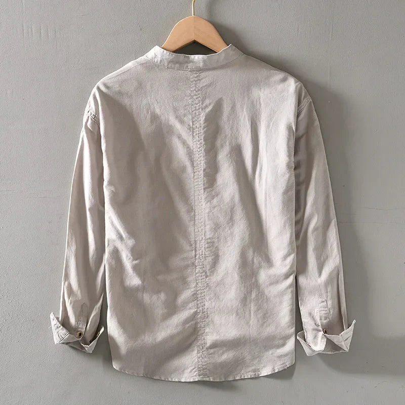 CAMISA DE LINO PARA HOMBRE