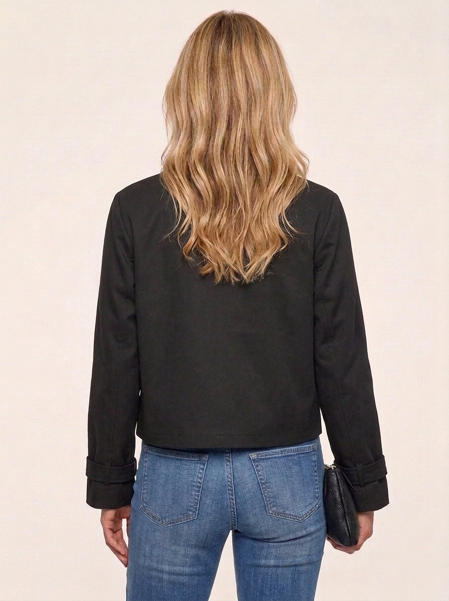 Mana - Gabardina Vintage Recortada
