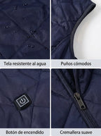 Chalor - Chaleco con 9 Zonas de Calor