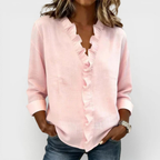 Blusa con volantes Susan