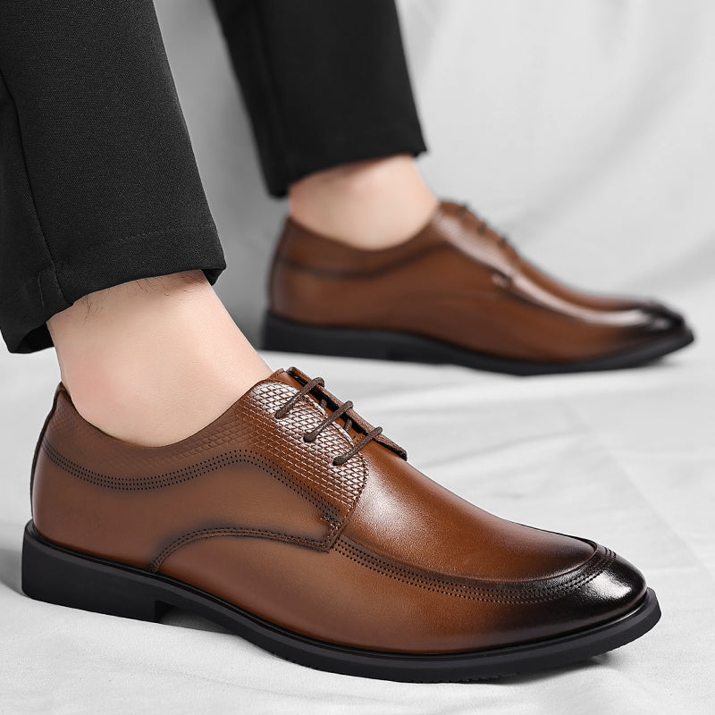 OXFORD DE CUERO BRILLANTE