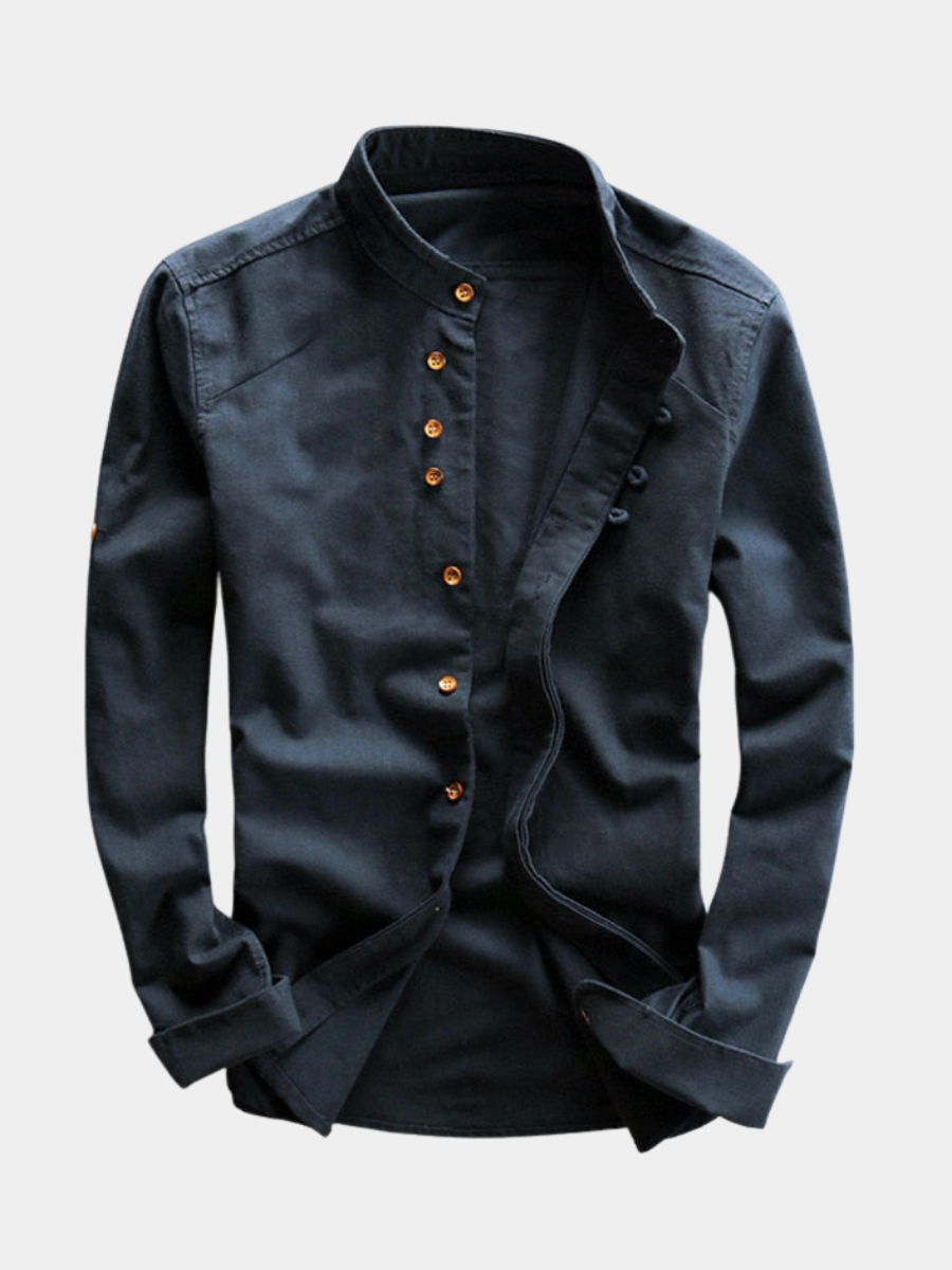 CAMISA DE HOMBRE INSPIRADA EN JAPÓN