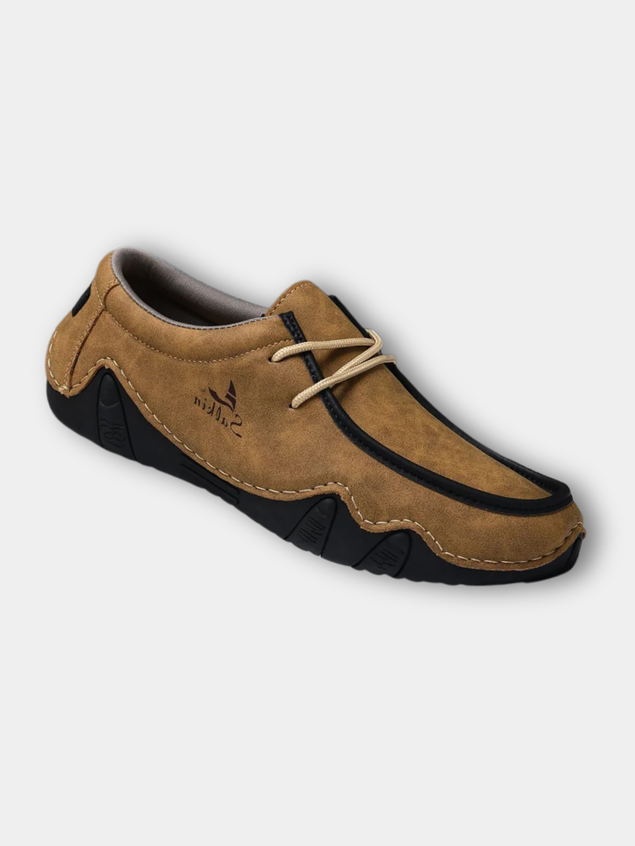 ZAPATOS ORTOPÉDICOS DE CUERO CON AJUSTE PRECISO