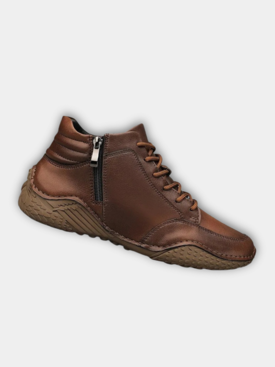 BOTAS DE CUERO RESISTENTES PARA HOMBRE