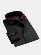CAMISA CLÁSICA DE MANGA LARGA PARA HOMBRE