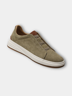 ZAPATOS SIN CORDONES DE ANTE PARA HOMBRE