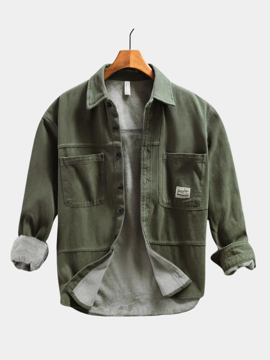 CAMISA CARGO DE POLAR PARA HOMBRE
