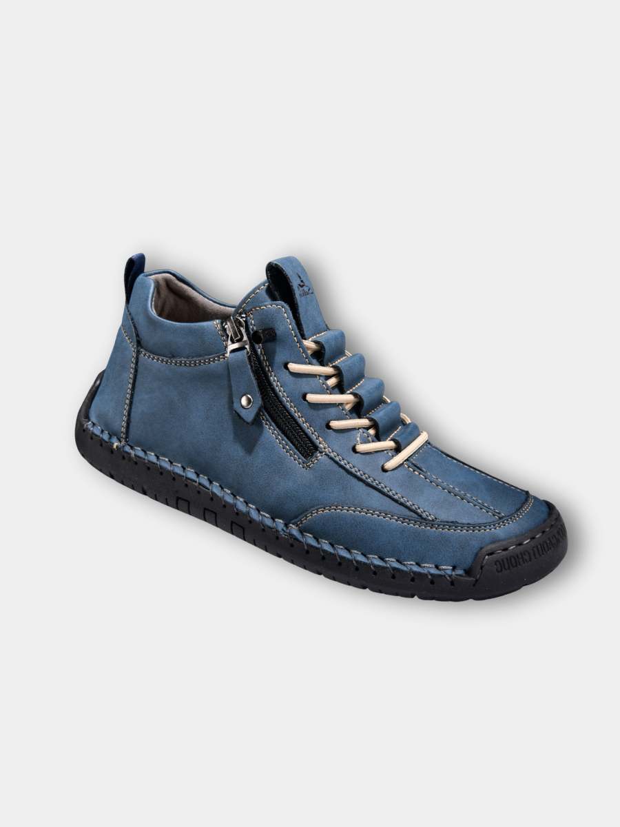 ZAPATOS DE NOBUK CON CREMALLERA PARA HOMBRE