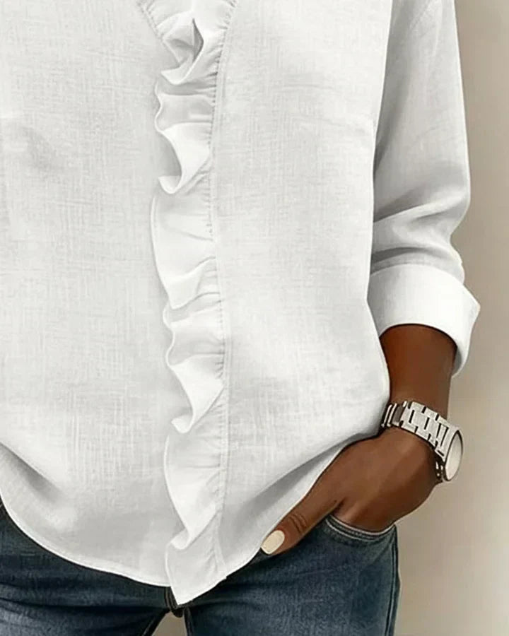 Blusa con volantes Susan