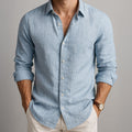 CAMISA ESENCIAL DE LINO PARA HOMBRE