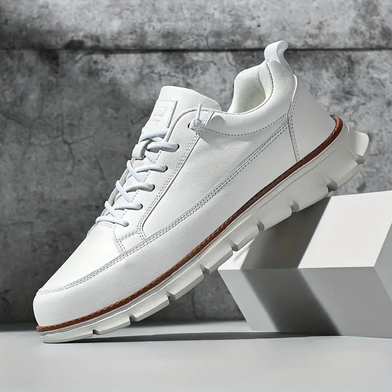 ZAPATILLAS DE CUERO CON SOPORTE