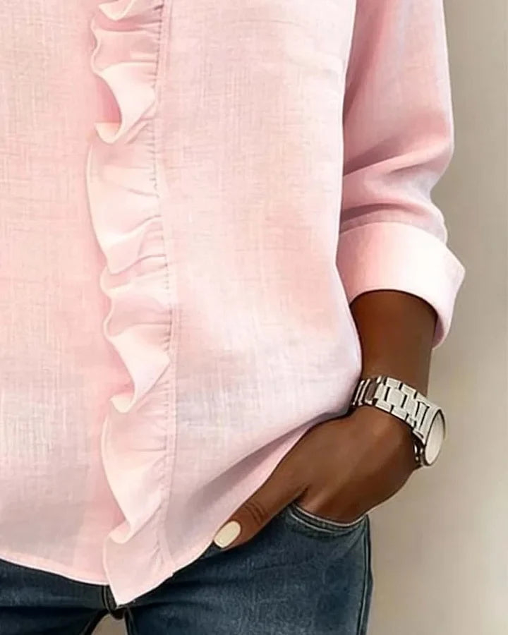 Blusa con volantes Susan