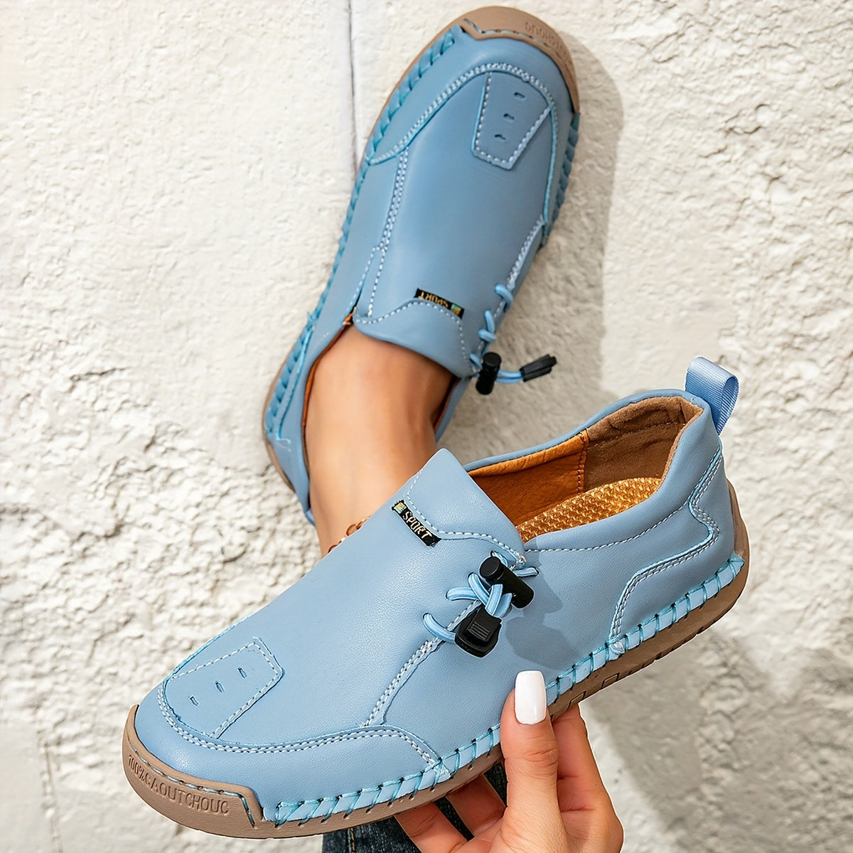 Mocasines Confort Cosidos a Mano Mathilde