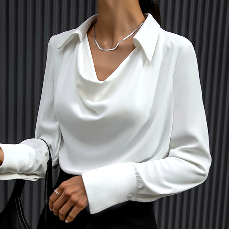 Blusa de seda de lujo Fenna