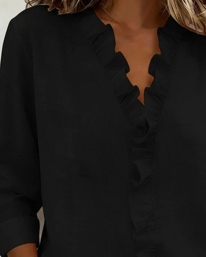 Blusa con volantes Susan