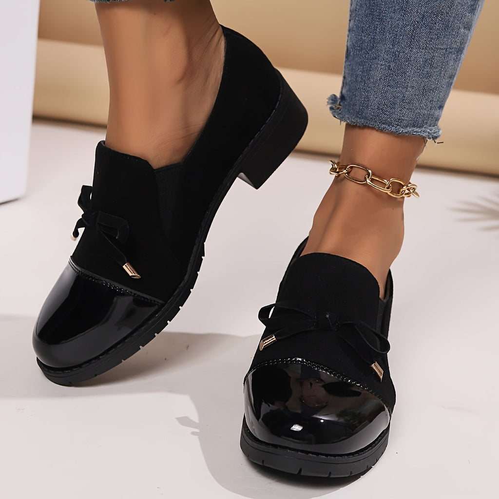 Mocasines Confort Punta Charolada Camille