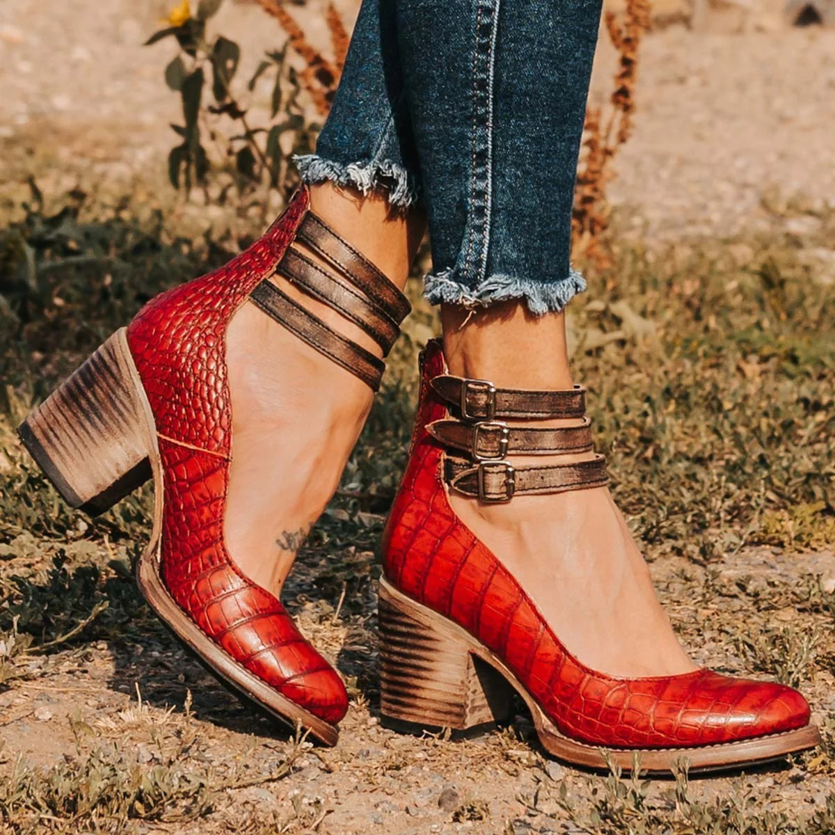Botines Elegancia Western Chic