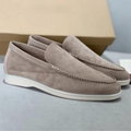 Mocasines elegantes de ante