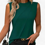 Blusa de verano elegante y ligera para climas cálidos Elna