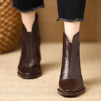 Botines Elegantes de Tacón Medio