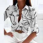 Blusa elegante con cuello Emmy